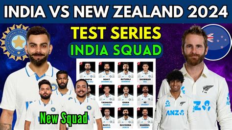 Watch India vs New Zealand Test Series 2024 Live Matches, 